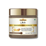 Khadi Potato Face Scrub | Natural Exfoliating Scrub with Potato Extract | Helps Remove Dead Skin, Dirt & Surface Impurities | De-Tan, Pigmentation & Skin Brightening Care | Helps Improve Skin Texture & Glow | For All Skin Types | 100 gm