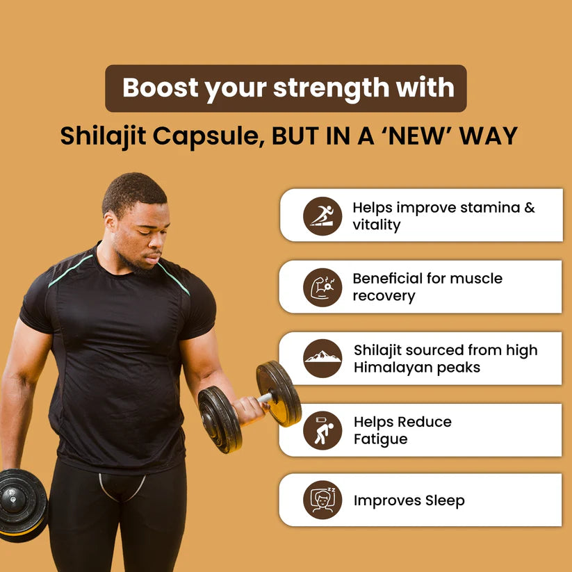 Cipzer Shilajit Ultra Gold Capsule - 30 Capsules
