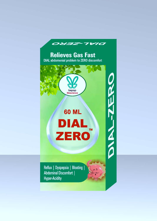 Bepop Bioscience Dial Zero Relieves Gas Fast - 60 ML