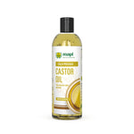 MAPL Cold-Pressed Castor Oil | 100% Natural Ayurvedic Hair & Skin Oil | Strengthens Hair, Deeply Nourishes Skin & Scalp | 200 ml