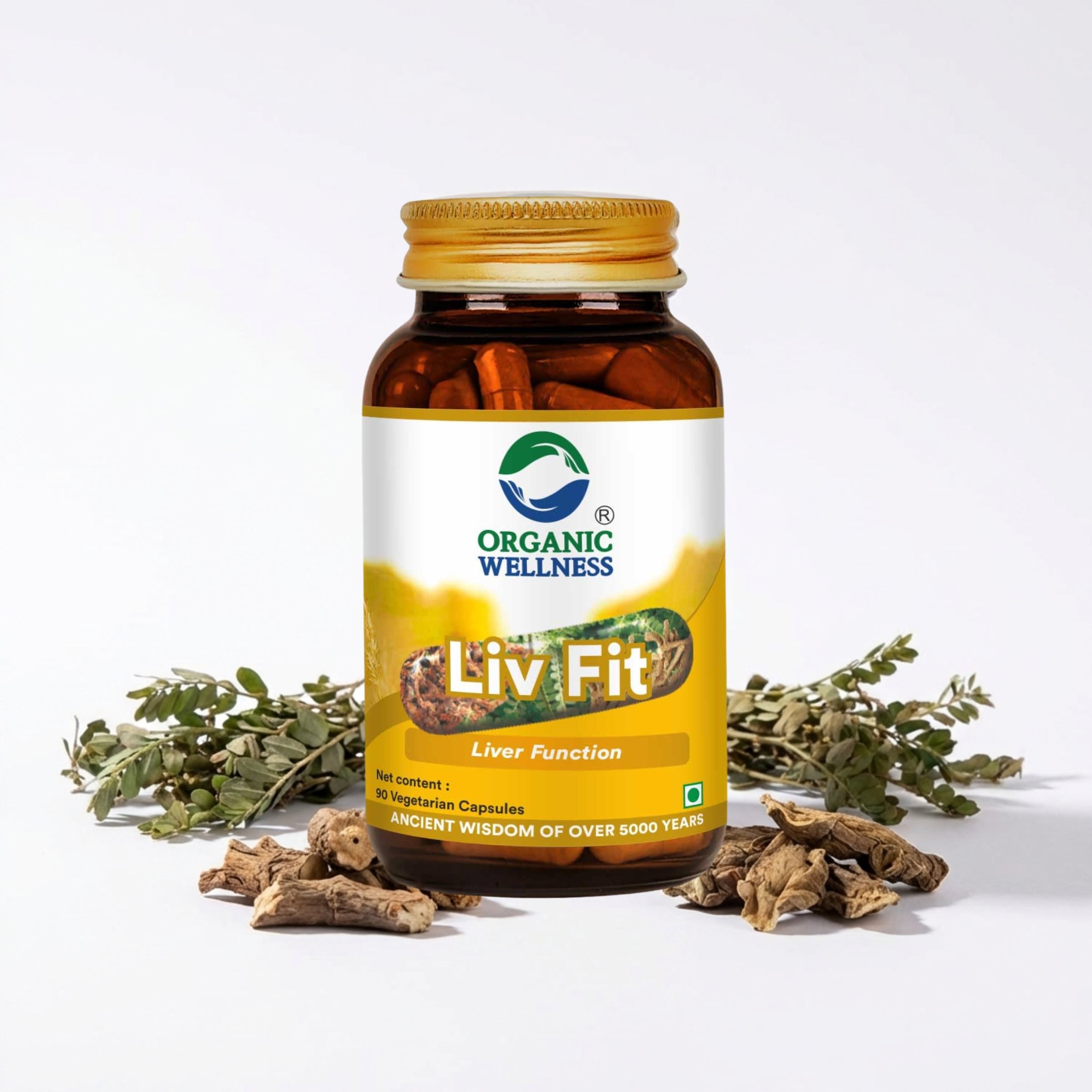 Organic Wellness Liv Fit Capsules - 90 Capsules