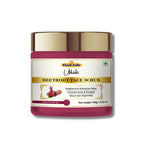 Khadi Beetroot Face Scrub | Natural Exfoliating Scrub with Beetroot Extract | Helps Remove Dead Skin, Dirt & Surface Impurities | De-Tan, Skin Brightening & Radiance Care | Helps Improve Skin Texture & Glow | For All Skin Types | 100 gm