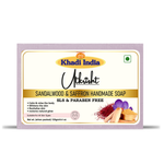 Utkrisht Khadi Sandalwood & Saffron Soap (125g)