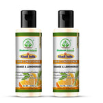 Bhudevam Natuals Khadi Orange & Lemongrass Conditioner For Frizz Control & Hydrating Hair Care Formula- 420ML (Pack of 2)