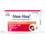 Nee-Nee Melatonin 3mg Innocent Sleep Aid 10 Tablets