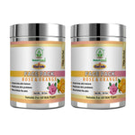 Bhudevam Naturals Khadi Rose & Orange Face Pack for Skin Brightening & Glow- 100GM (Pack of 2)