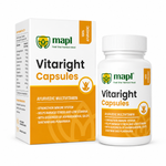 MAPL Vitaright Capsules 30 | Ayurvedic Energy & Immunity Formula | Strength & Vitality Support