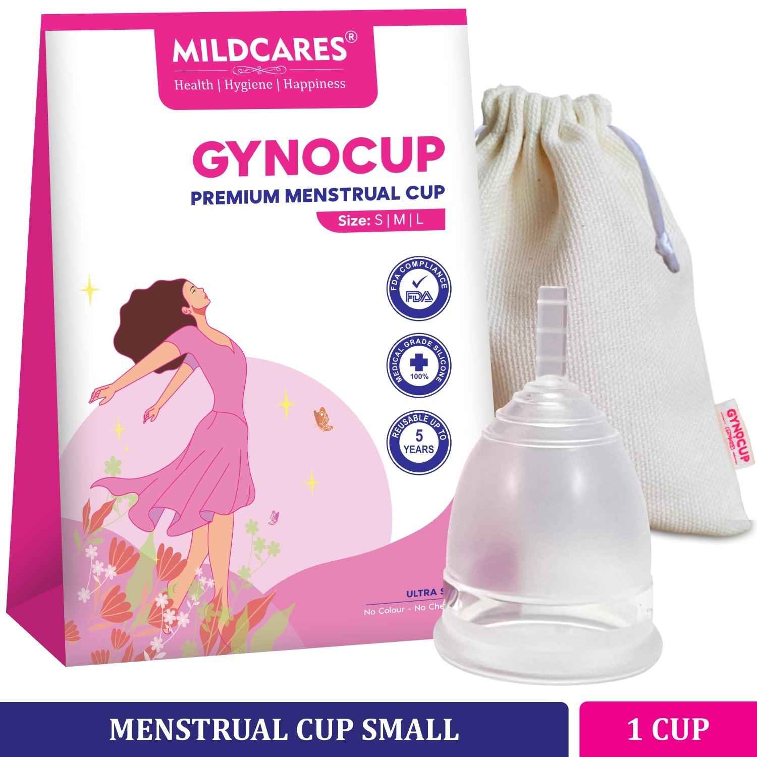 Gynocup White Reusable Menstrual Cup