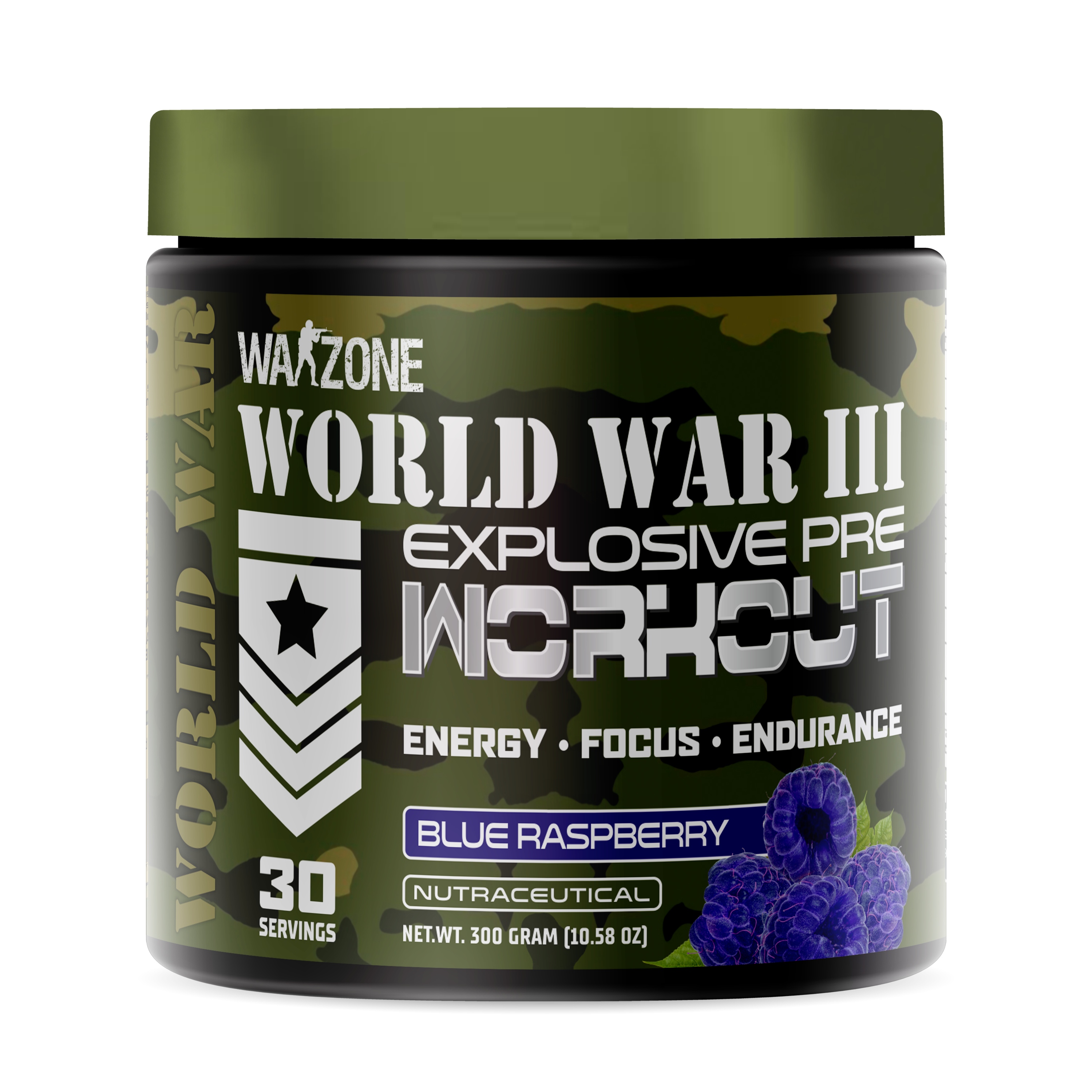 Warzone World War 3 Pre-workout – 300 Grams/30 Servings