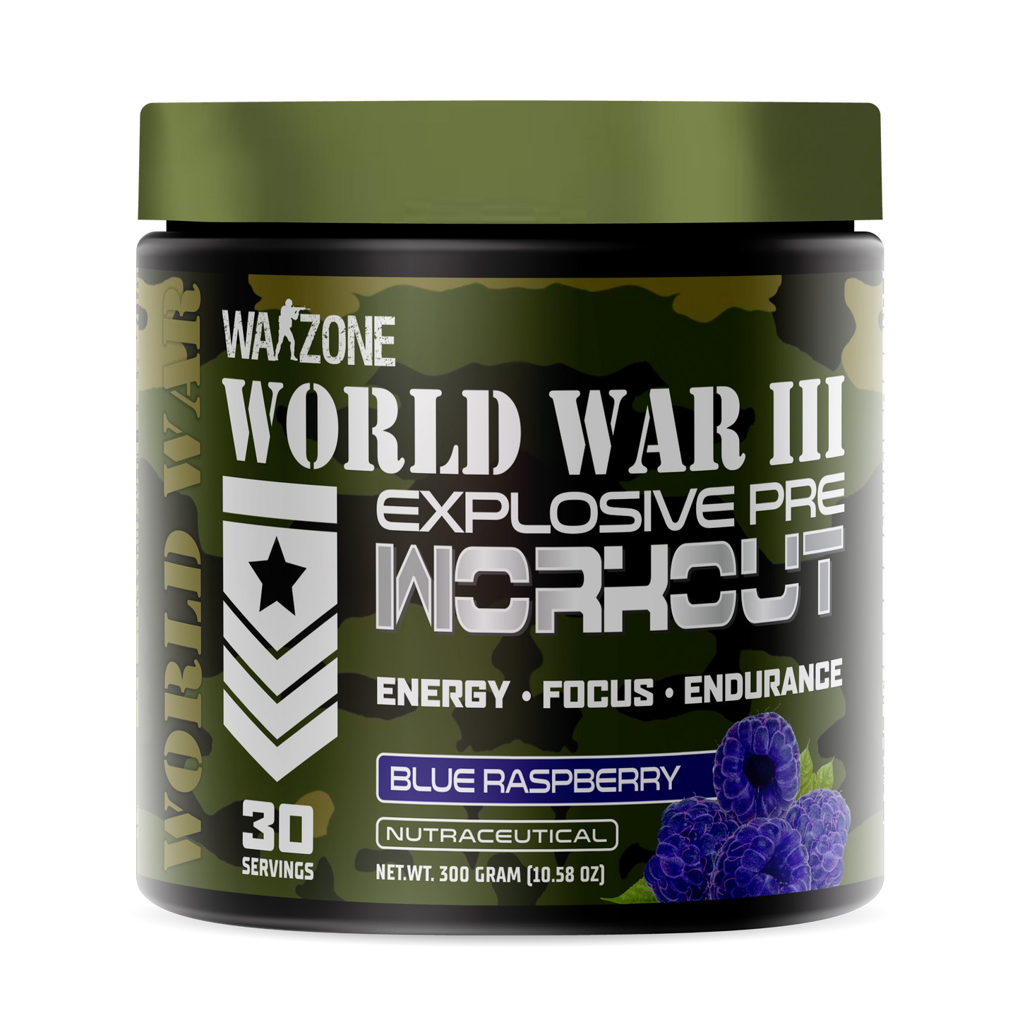 Warzone World War 3 Pre-workout – 300 Grams/30 Servings