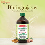 Baidyanath Bhringrajasav | Ayurvedic Hair Tonic for Hair Fall | Liver & Respiratory Health - 450ml