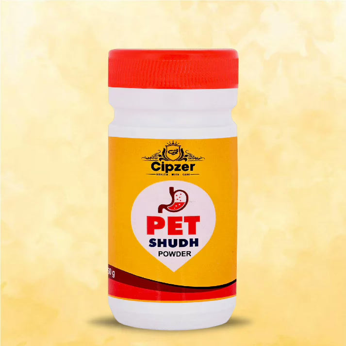 Cipzer Pet Shudh Powder 50g | Herbal Digestive Powder for Acidity, Gas, Constipation & Appetite