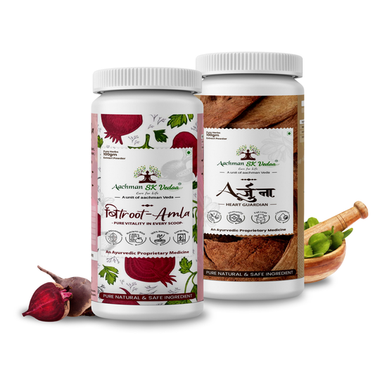 Aachman Veda Beetroot & Arjuna Amla Extract Powder