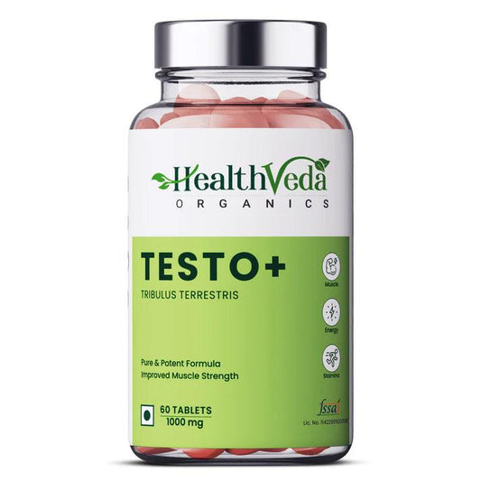 Health Veda Organics Testo+ Tribulus Terrestris Tablet
