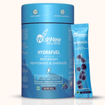 WishNew Wellness Hydrafuel Instant Energy Drink Mix Sachet Blueberry (10gm Each)