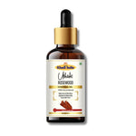 Khadi Rosewood Essential Oil | Pure & Natural Rosewood Oil for Face & Body Care | Essential Oil for Glowing-Looking Skin, Relaxation & Aromatherapy | Floral-Woody Wellness Oil | 15 ml