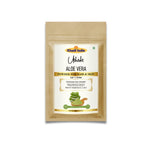 Khadi Aloe Vera Powder for Face, Skin & Hair | 100% Natural Aloe Vera Leaf Powder | Hydrating & Soothing Herbal Powder | Helps Moisturize Skin & Nourish Scalp | Face Pack & Hair Mask | For All Skin & Hair Types | 100 gm