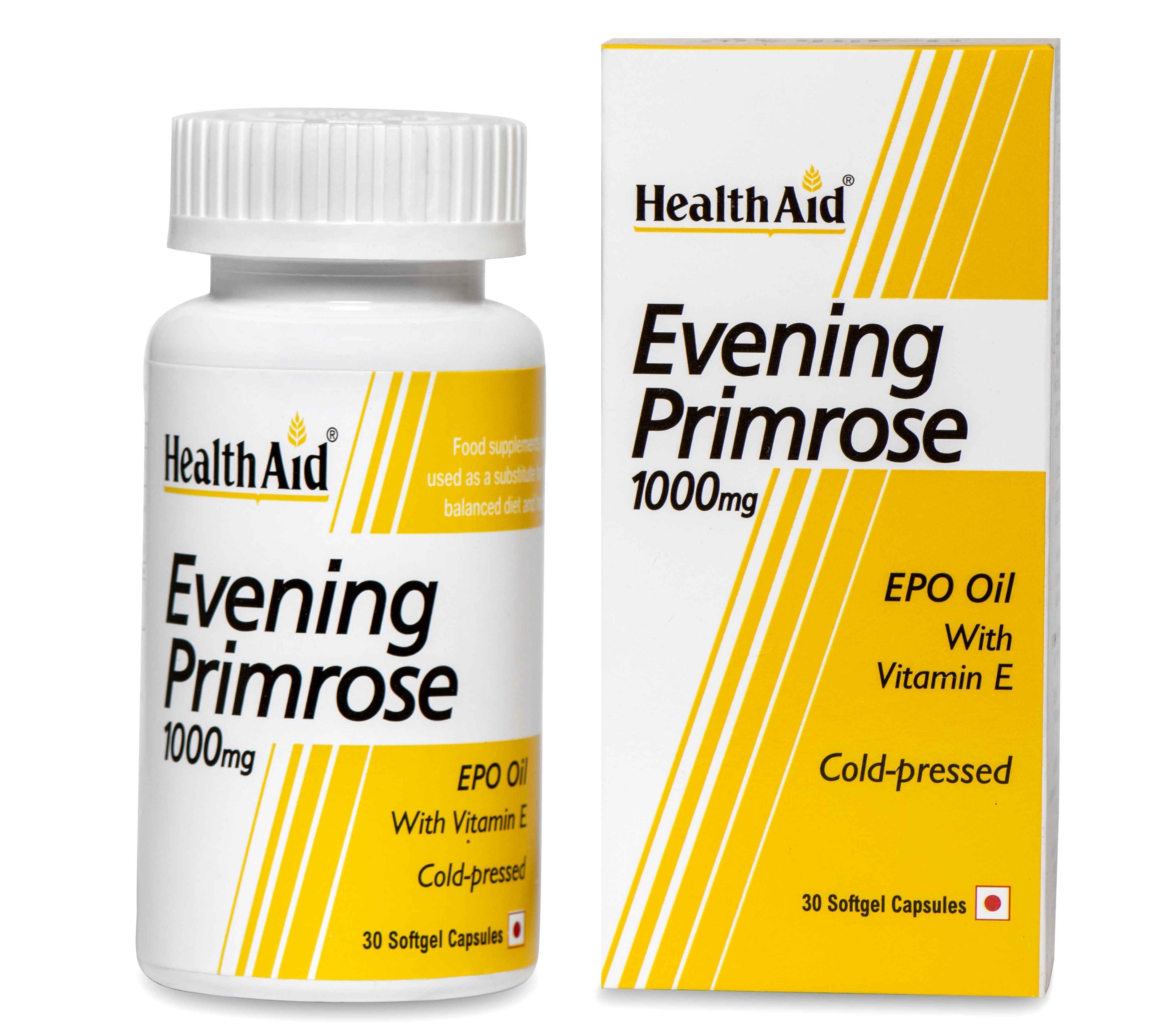 Healthaid Evening Primrose Oil 1000mg Capsule - 60 Capsules