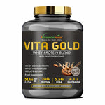 Vitaminnica Vita Gold 100% Whey Protein Powder - Cookies & Cream, 5 Lbs, 75 Servings