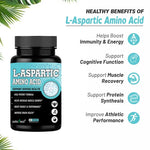 Adorreal L-Aspartic Acid Amino Acid Capsule | 60 Capsules