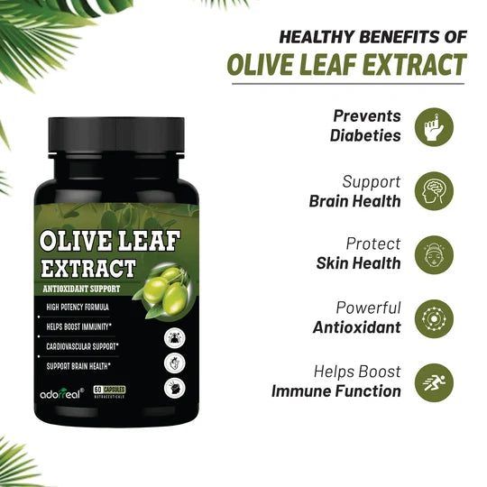 Adorreal Olive Leaf Extract Capsule | 60 Capsules