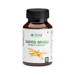 Bixa Botanical Safed Musli Extract 60 Capsules