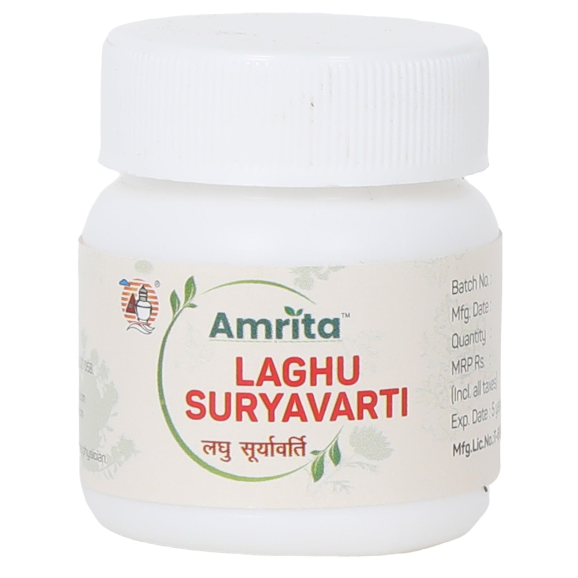 Amrita Laghu Suryavarti Tablet - 60 Tablets