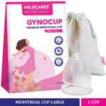 Gynocup White Reusable Menstrual Cup