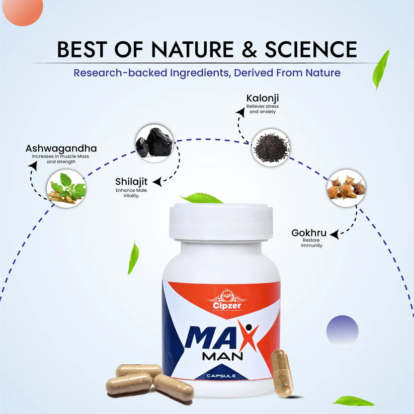 Cipzer Max Man Capsule - 10 Capsules