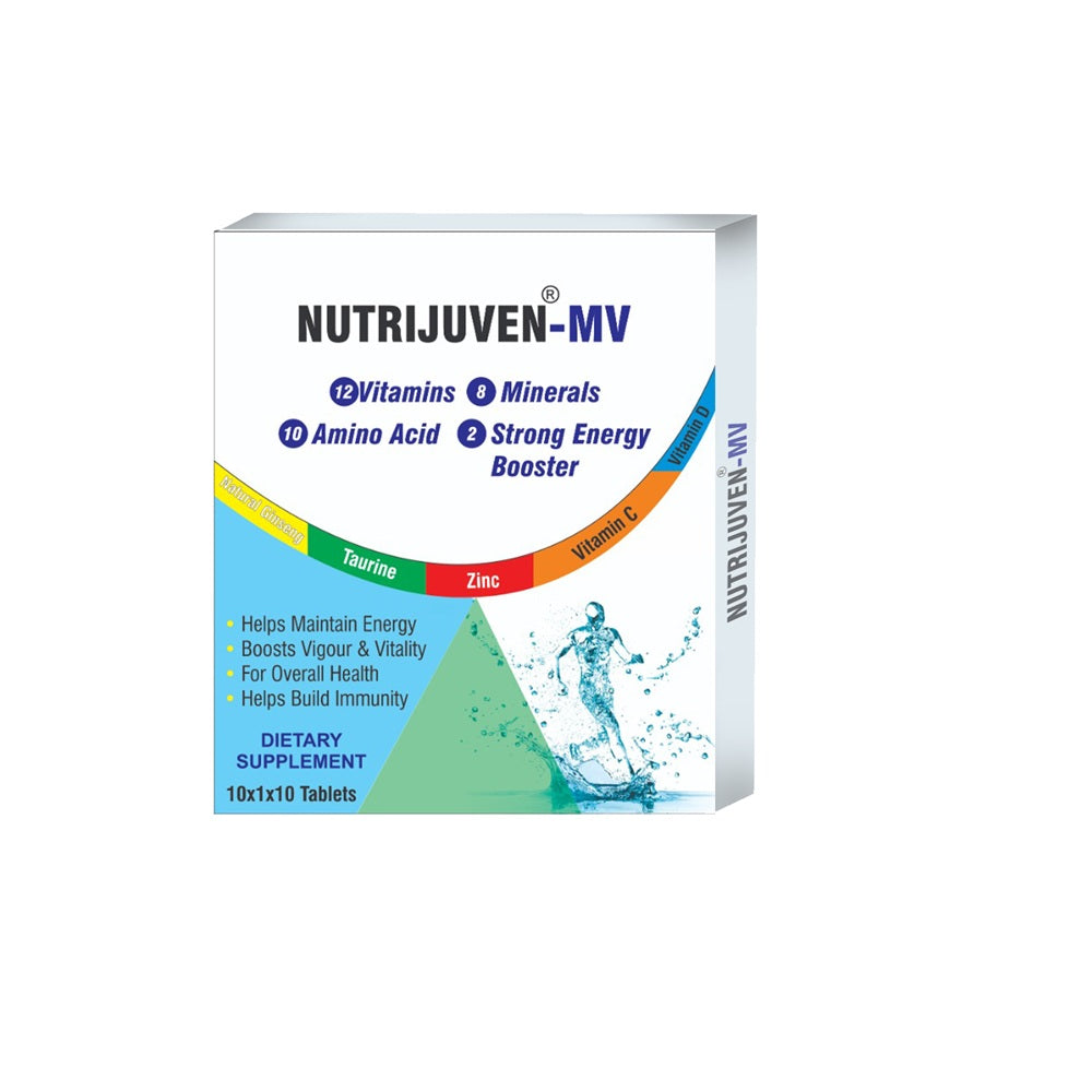 Nutrijuven MVVitamins Dietary Supplement - 10 Tablets