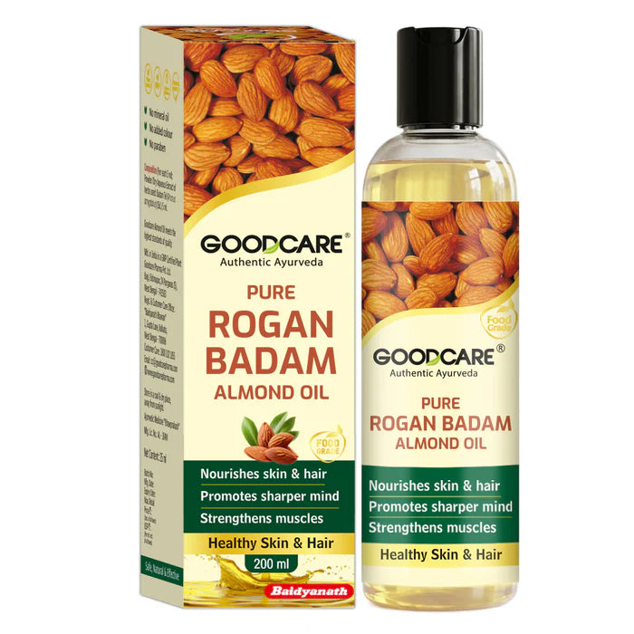 Goodcare Rogan Badam-Natural Sweet Almond Oil - 200ml