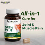 Goodcare Arth Plus Capsules – Fast-Acting Relief for Joint & Muscle Pain - 60 Capsules