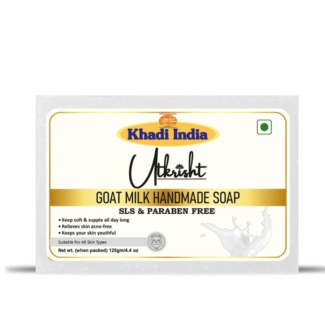 Utkrisht Khadi Goat Milk Soap (125g)