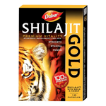 Dabur Shilajit Gold Vitality Capsules for Men | For Immunity, Strength, Stamina & Power- Pack of 30 Capsules+6 Capsules Free