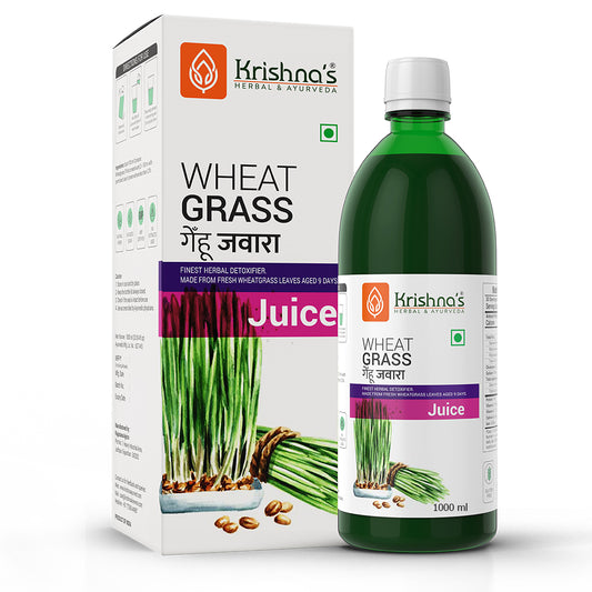 Krishna's Herbal & Ayurveda Wheatgrass Juice 1000ml