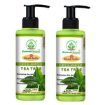 Bhudevam Naturals Khadi Tea Tree Face Wash – Anti-Pimple, Anti-Blemish & Refreshing Formula- 420ML (Pack of 2)
