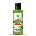 Bhudevam Naturals Khadi Henna Thyme Herbal Hair Tonic for Hair Growth, Frizz Control & Scalp Hydration- 210ML