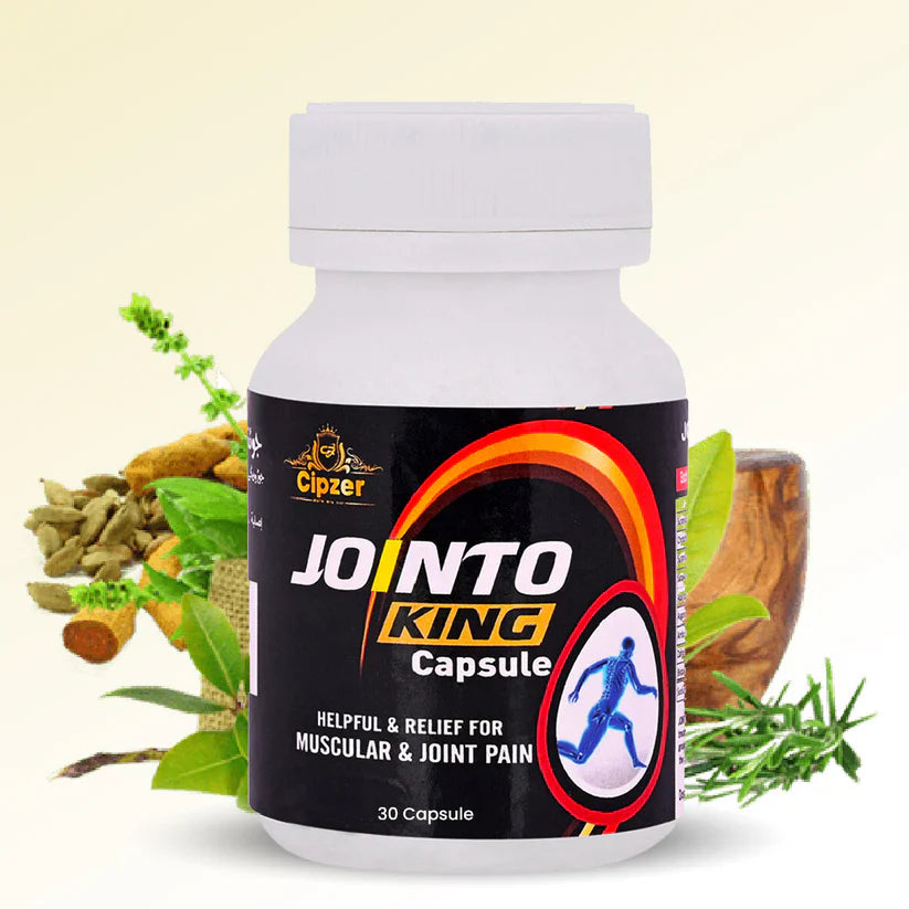 Cipzer Jointo King Capsule - 30 Capsules | Herbal Support for Arthritis, Joint Pain, Flexibility & Mobility