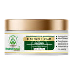 Bhudevam Naturals Khadi Acne Pimple Cream for Fast Acting Spot Treatment for Pimples, Acne & Breakouts- 50GM