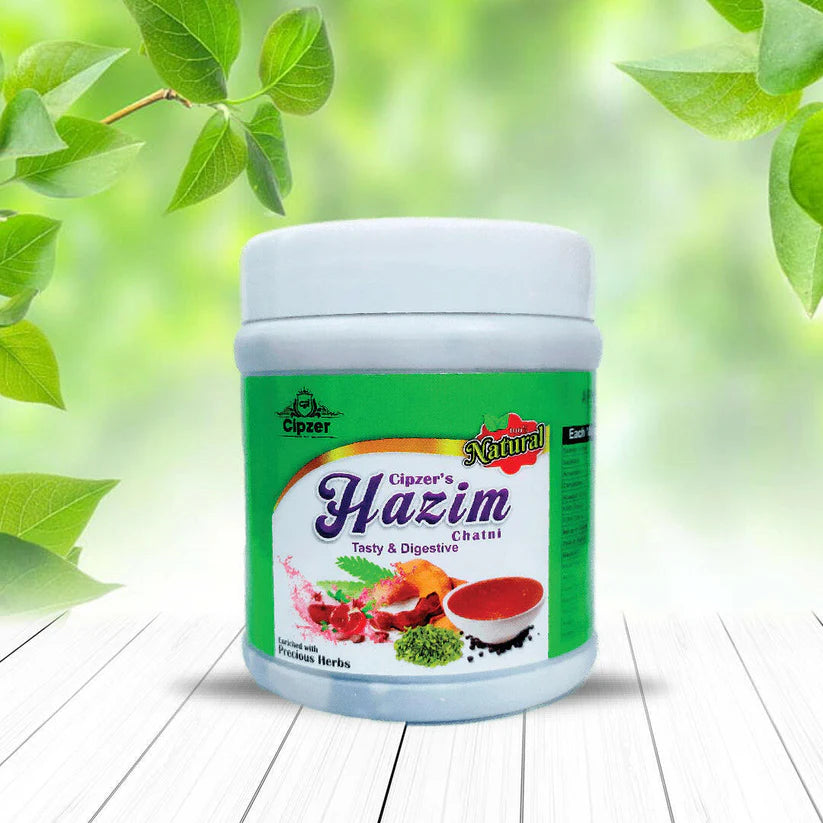 Cipzer Hazim Chatni - 250G | Herbal Digestive Chutney for Gas, Acidity, Indigestion & Appetite Boost