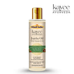 Kayee Ayurveda Jojoba Oil for Skin, Hair, Nails & Eyebrows | Natural Jojoba Oil for Skin Moisturization, Hair & Scalp Nourishment, Nail & Cuticle Care, Eyebrow Conditioning & Daily Beauty Care | 100 ml