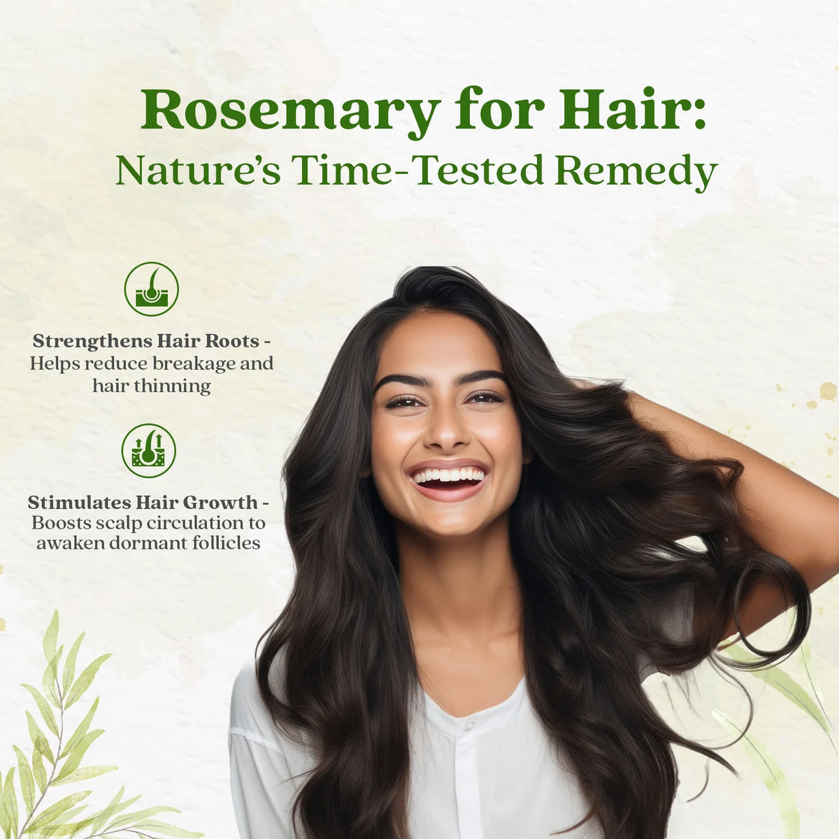 Bixa Botanical Rosemary Dry Leaves | Top-Grade Sourced From Egypt | Culinary Seasoning & Natural Hair Growth Rinse - 120gm