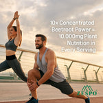 Zespo Beet Root 1,000 mg (10:1 Extract) | Beetroot Capsules for Stamina, Energy & Circulation Support | 90 Vegan Capsules