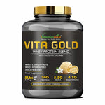 Vitaminnica Vita Gold 100% Whey Protein Powder - French Vanilla, 5 Lbs, 75 Servings