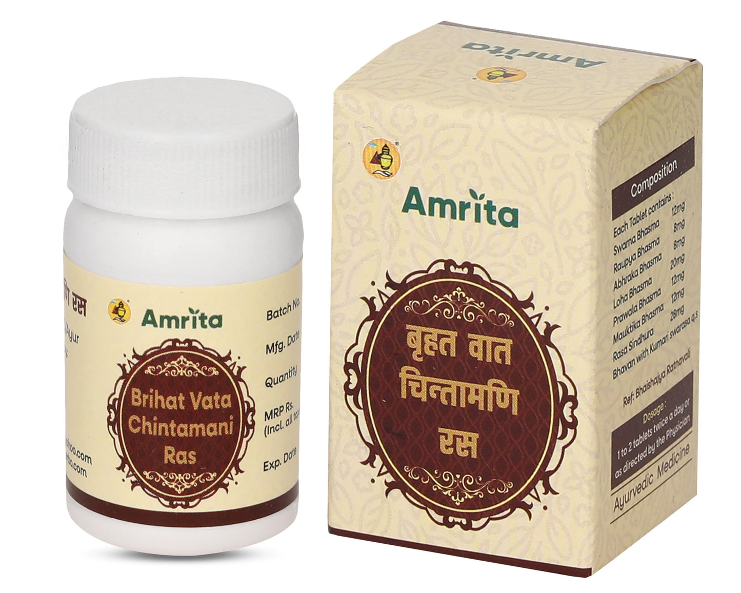 Amrita Brihat Vat Chintamani Ras Tablet