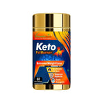 Vitaminnica Keto Fat Burner Capsules - Ketosis Support & Weight Management, 60 Count