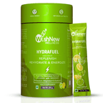 WishNew Wellness Hydrafuel Instant Energy Drink Mix Sachet Orange (10gm Each)