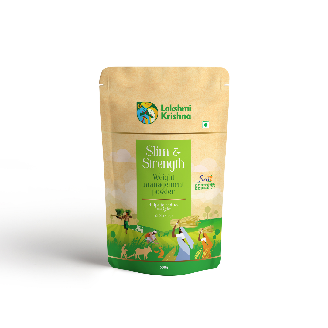 Lakshmi Krishna Naturals Slim & Strength Weight Management Powder 500g