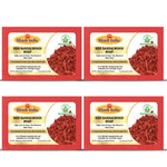 Bhudevam Naturals Khadi Red Sandalwood Soap For Natural Skin Brightening & Tan Removal Bath Soap - 500GM (Pack of 4)