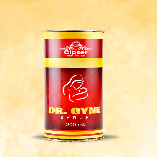 Cipzer Dr. Gyne Syrup - 200ml | Herbal Uterine Tonic for Women’s Health, Menstrual & Hormonal Support